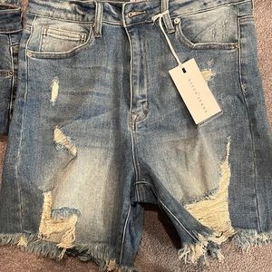 NWT risen blue Jean shorts